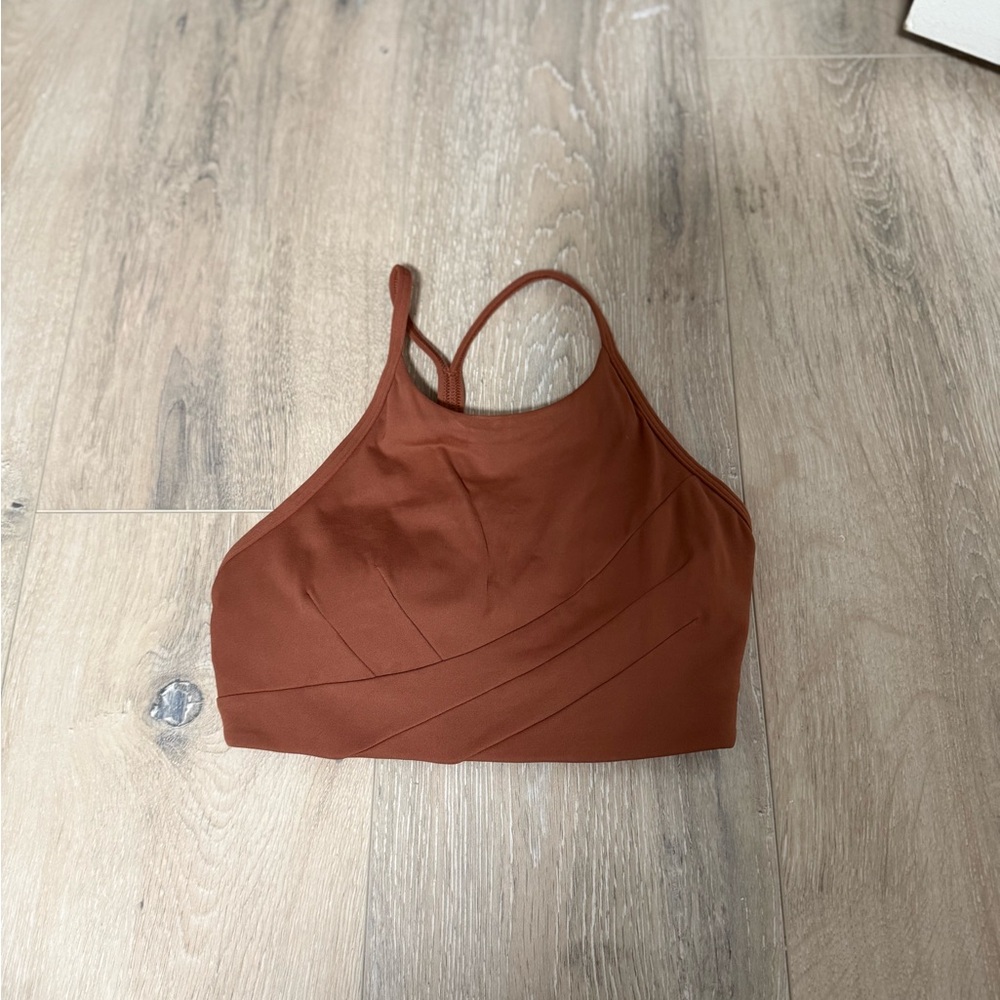 lululemon athletica Rust Sports Bra